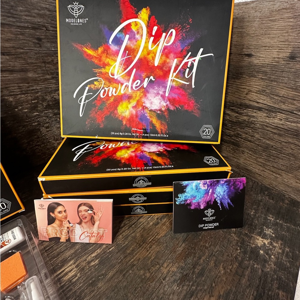 Modelones Colorful Dip Nail Powder Kit 20 Color